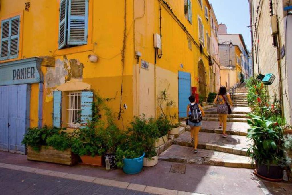 Apartament La Sardine Au Coeur Du Panier Marsylia Zewnętrze zdjęcie